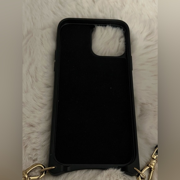 Bandolier SARAH Crossbody Phone Case in Black/Gold - iPhone 13 Pro Max - Picture 5 of 10